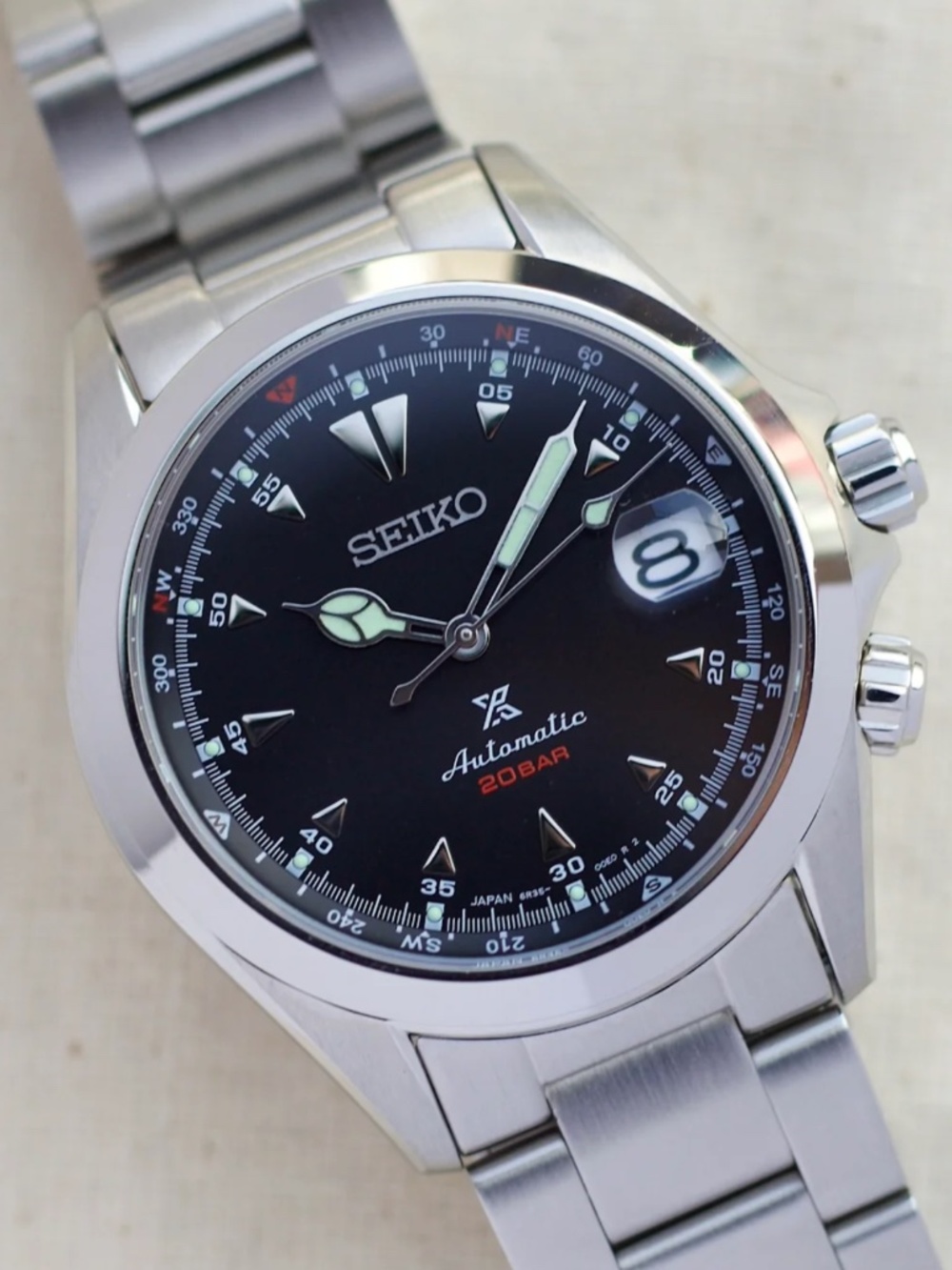 2025 SEIKO ALPINIST SPB117 "SHARKTOOTH"